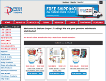 Tablet Screenshot of deluxegm.com